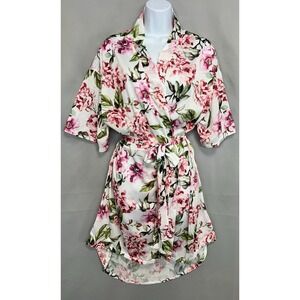 Show Me Your Mumu Brie Robe Garden of Bloom 0/S  Floral Print‎ Women's Tie
